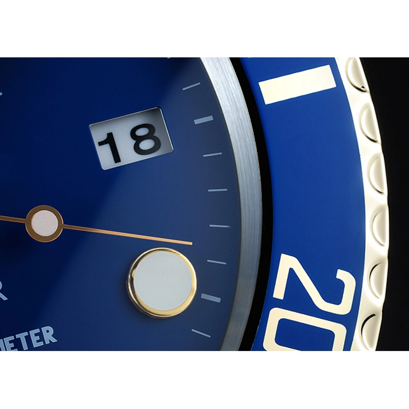 Best AAA Replica Sites Clock Blue Submariner Rolex Wall 622475 0630